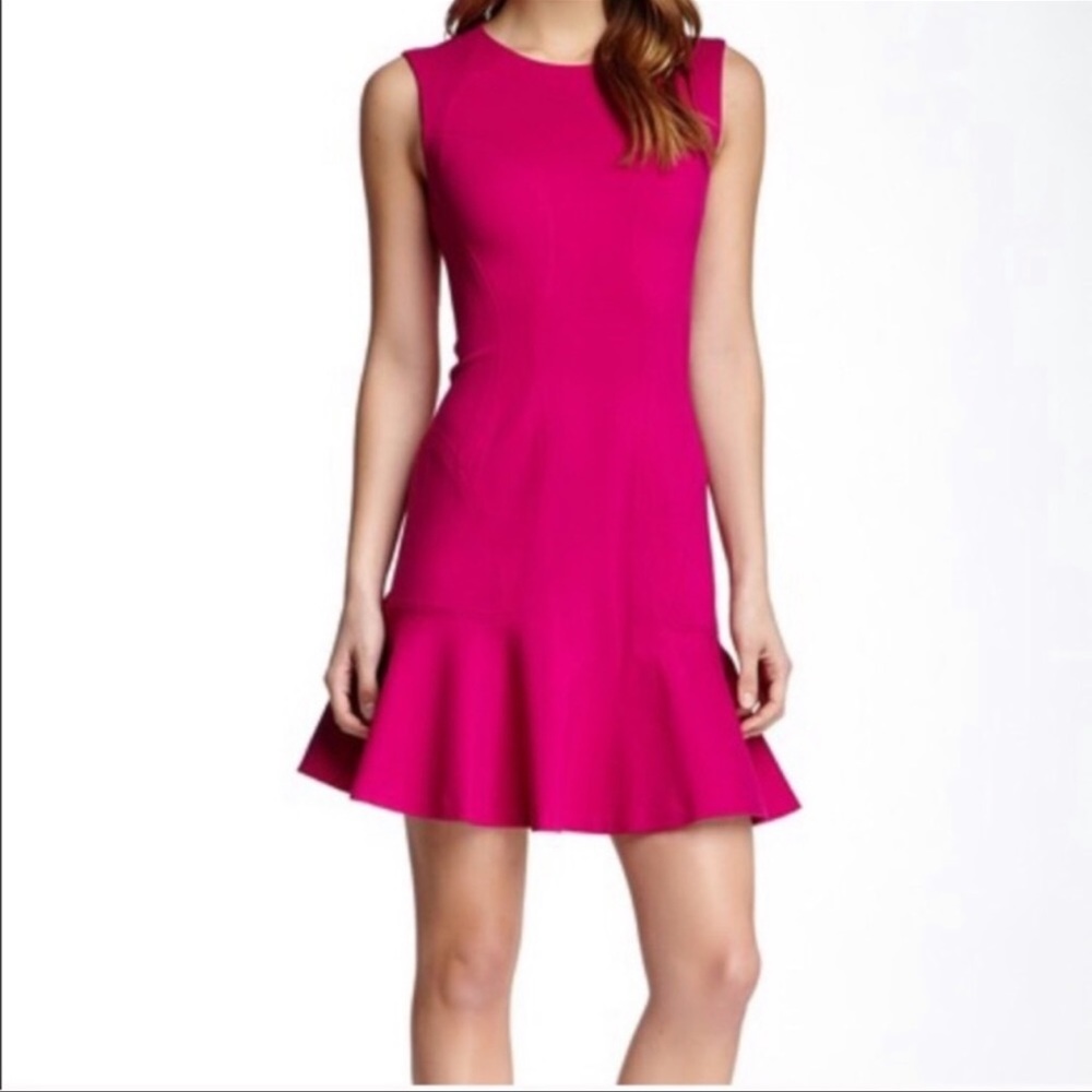 Diane Von Furstenberg Jaelyn Flare-Hem Sleeveless Dress Size 12